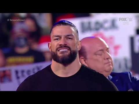 WWE SMACKDOWN BROCK LESNAR DESTROY ROMAN REIGNS 12/17/21