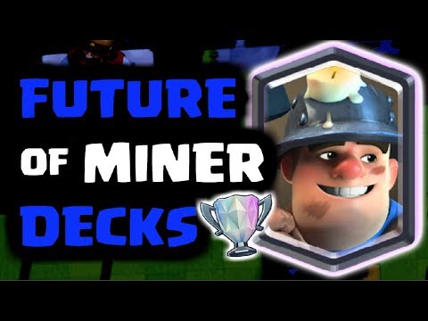 2.5 MINER CYCLE DECK... SO FAST! Best Miner Control Deck in Clash Royale!