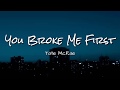Download Lagu Tate McRae - You Broke Me First  Lyrics Dan Terjemahan Mp3 Free