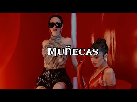 TINI, La Joaqui & Steve Aoki - muñecas  [ letra/MV -  Version ]
