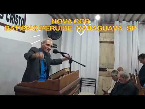 RADIO#CCB#hoje batismo no caraguava peruibe