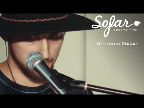 Giedrius Nakas - Letter for B | Sofar Vilnius