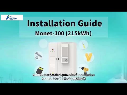 Installation Guide for Energy Storage Battery Cabinet 100 215KWH from HBOWA