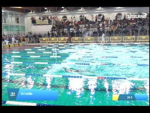 Serie 7 dei 50 Farfalla  Assoluti Femmine Master - Campionati Regionali Masters 2014 di Veneto e Fr