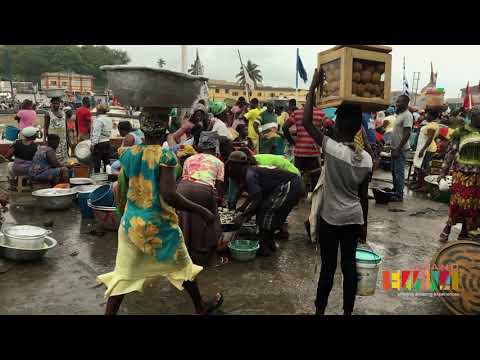 Early morning at Elmina Fish Harbour - Sights & Sounds