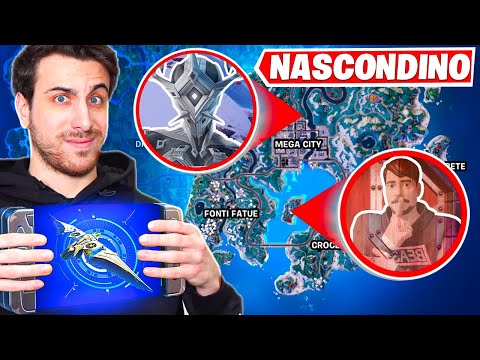 Giochiamo a NASCONDINO in TUTTA la *NUOVA* Zona! Fortnite ITA!