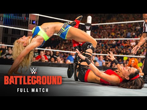 FULL MATCH: Charlotte Flair vs. Brie Bella vs. Sasha Banks: WWE Battleground 2015
