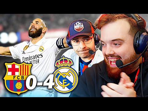 NOCHE HISTÓRICA en el CAMP NOU | BARÇA 0-4 MADRID