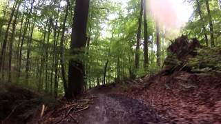 preview picture of video 'Arnsberger Wald - Mountainbike - Hidden Trail 1.2'