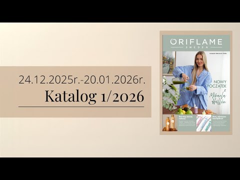 Oriflame Katalog nr 1/2026