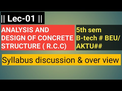 || Lec-01 || ADCS ( R.C.C) 5th SEM B-TECH # BEU #/ AKTU