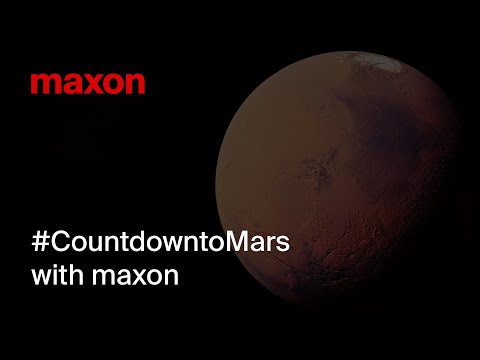 #CountdowntoMars with maxon