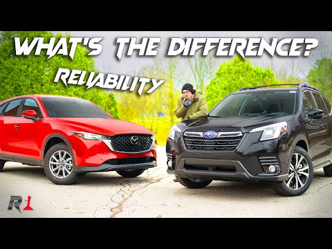 2023 Mazda CX-5 vs Subaru Forester Comparison & 0-60 / Hard Call