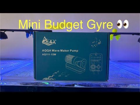 AQQA Aquarium Wave Maker with Magnetic Base 1200GPH Fish Tank Wavemaker Submersible Circulation Pump Powerhead 360°Rotatable Quiet Operation for Freshwater 20-75 Gallon Tank (5W) video review thumbnail