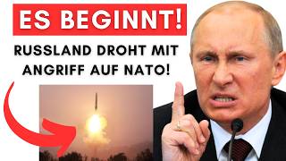 Russland droht mit Angriff auf NATO-Land: NATO zieht Notbremse & schießt ukrainische Drohnen ab!