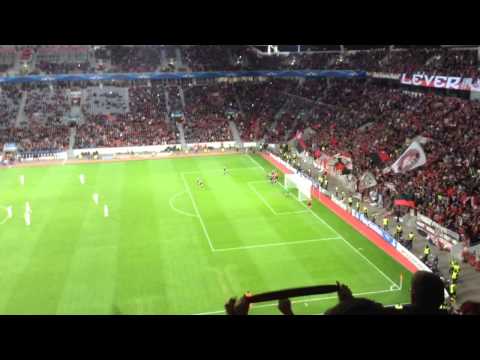 Elfmetertor Simon Rolfes 2:0 Bayer Leverkusen : Donetsk