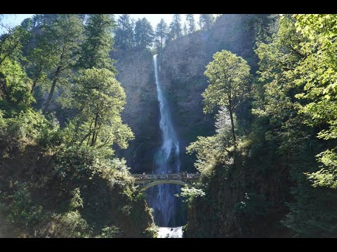 Columbia River Gorge National Scenic Area in 4K
