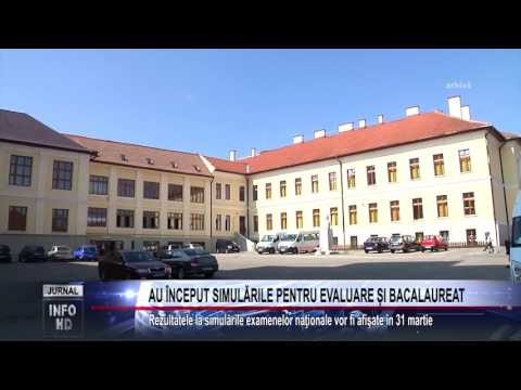 AU ÎNCEPUT SIMULĂRILE PENTRU EVALUARE ȘI BACALAUREAT