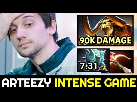 ARTEEZY 90,000 Damage Clinkz — Intense Game ft Refresher Doom 7.31 Dota 2