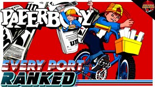 Which Version of Paperboy Did I Rank No.1? #paperboy #atarigames #arcadegames