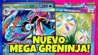 🐸🥷 ASÍ SE JUEGA MEGA GRENINJA EX! 🥷🐸  [ POKEMON TCG LIVE ] [ STANDARD ] [ CAOS CRECIENTE ]