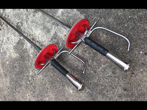 Testing new Smallswords by Historical Fencing Armoury