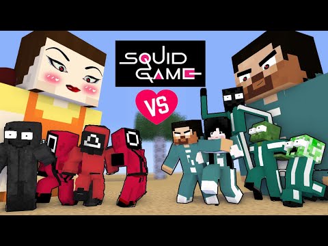 SQUID GAME in Minecraft - EPIC ALL-EPISODE CHAOS!