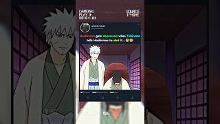 😂 HASHIRAMA GETS DEPRESSED WHEN TOBIRAMA TELLS HASHIRAMA TO SHUT IT...🤣😂 #tobirama #hashirama #anime