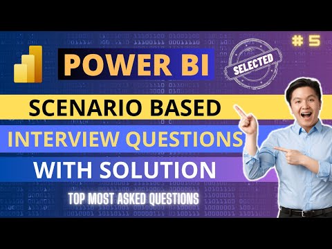 Power BI Scenario based interview questions with solution Power BI interview Power BI