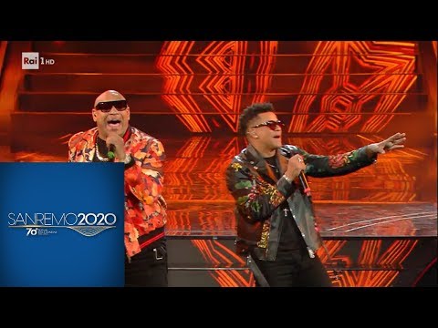 Sanremo 2020 - Gente De Zona 'La Gozadera' e 'Bailando'