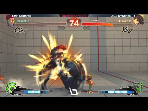 NLBC #34 SSF4AE - EMP Santhrax (C. Viper) vs AGE NYChrisG (Yang)