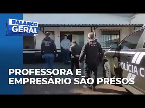 Professora e empresário são presos por suspeita de crimes sexuais contra crianças em Céu Azul