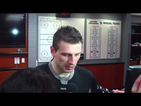 Carolina Hurricanes Jiri Tlusty after 2-0 loss to Flames 1/13/14