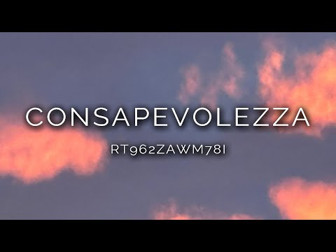 1469-IT Maria, CONSAPEVOLEZZA (RT962ZAWM78I) - Ipnosi Esoterica ∞ Lucio Carsi