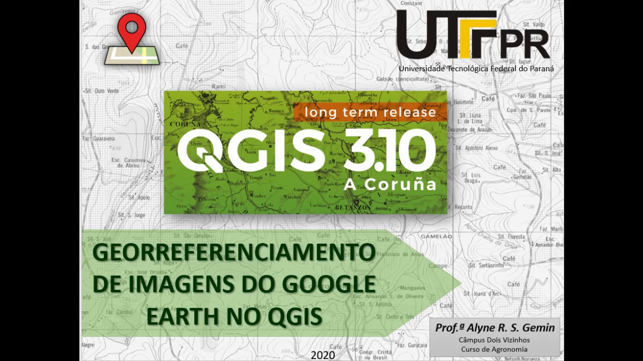 Como GEORREFERENCIAR imagens do Google Earth utilizando o software QGIS?