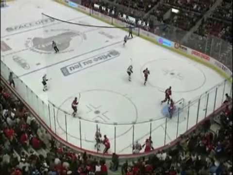 Kyle Okposo Amazing Goal vs Senators 10/8/2009