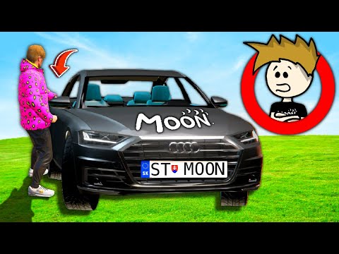 Ukradl jsem AUTO YouTubera STUDIOMOONTV v GTA 5!