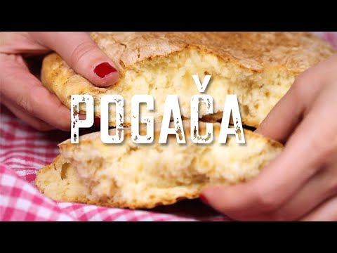 Pogača sa Jogurtom (bez Kvasca sa Praškom za Pecivo i Sodom Bikarbonom, Starinska Pogaca)