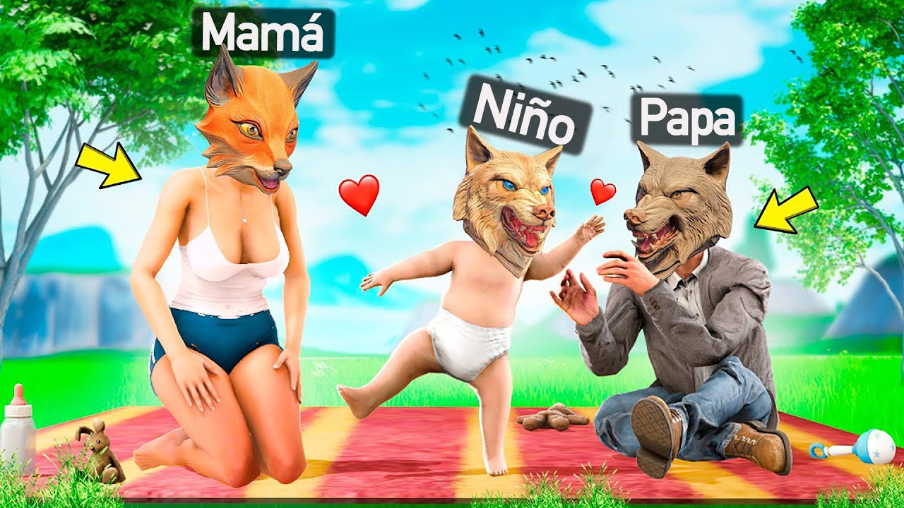 GTA 5, FLAZY'S NEW FAMILY ! 24 HOURS WITH PARENTS ! - CHALLENGE IN GTA 5 ONLINE