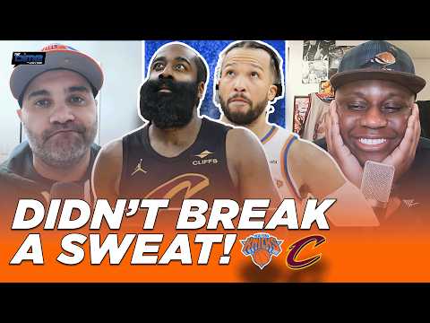 Cavs-Knicks Reaction: Mitchell & Harden COAST past Brunson & Knicks | The Dime With Josh and Kwab