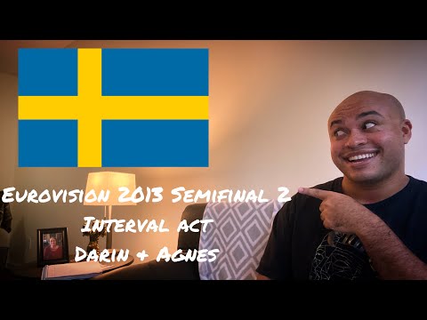 EUROVISION 2013 INTERVAL ACT REACTION - Darin & Agnes