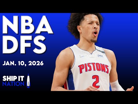 NBA DFS Process | DraftKings & FanDuel Picks, Plays & Slate Breakdown | Saturday, 01/10/26