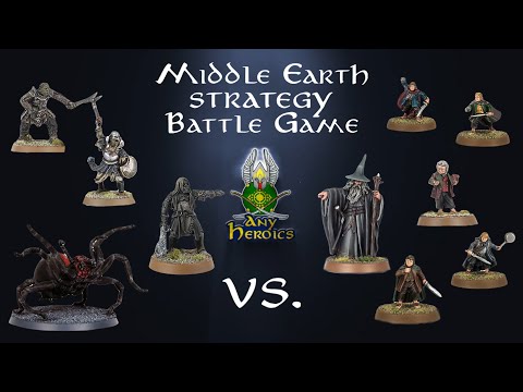 Mordor vs Bilbo's Birthday Party 555pt MESBG Battle Report (featuring @thehobbybreakfastshow )