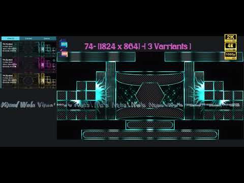 74= {1824 x 864] =[ 3 Varriants ] | Visual Wala #resolume #visuals #vj #vjloops #visuals #