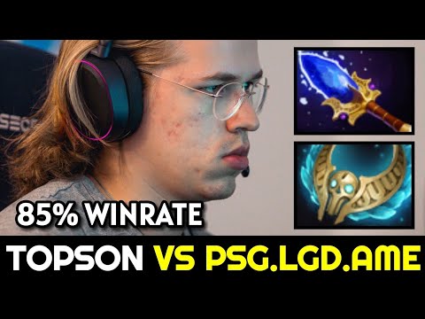 TOPSON vs AME with his Highest Winrate Hero Dota 2