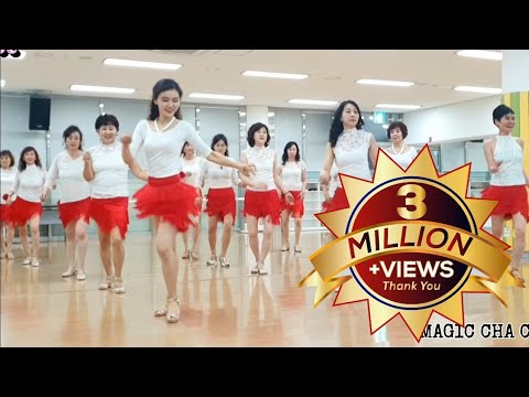 Magic Cha Cha line dance | 매직 차차 라인댄스 | Beginner | LDWKA