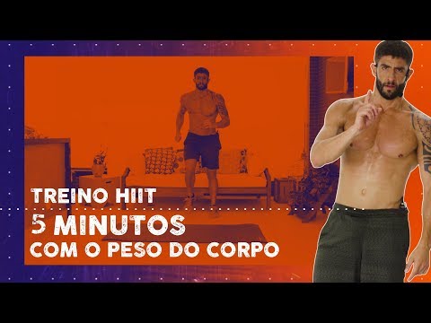 TREINO HIIT 5 MINUTOS | Thiago Pugliesi
