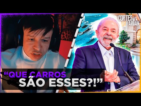 ARUAN REAGE A ASSIM VIVE LULA, O CANDIDATO À PRESIDÊNCIA DO BRASIL (SABE TUDO) - Cortes do Aruan