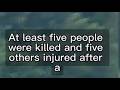 5 dead after Amazon cargo plane crash
