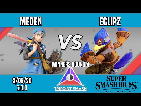 Tripoint 100 - Winners Round 4 - Meden(Hero) Vs. Eclipz(Falco)